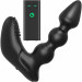 Масажер простати з вібрацією Nexus Bendz, силікон, чорний, 14 х 3 см