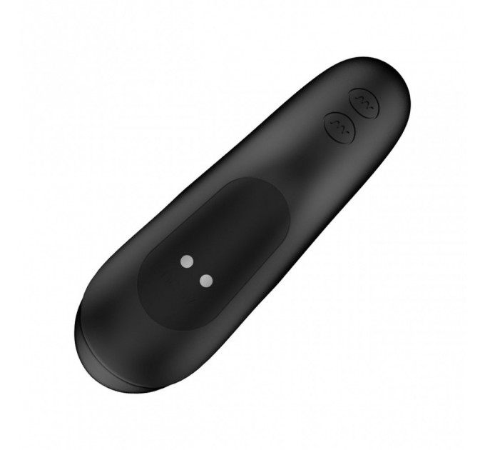 Масажер простати з вібрацією Nexus Bendz, силікон, чорний, 14 х 3 см