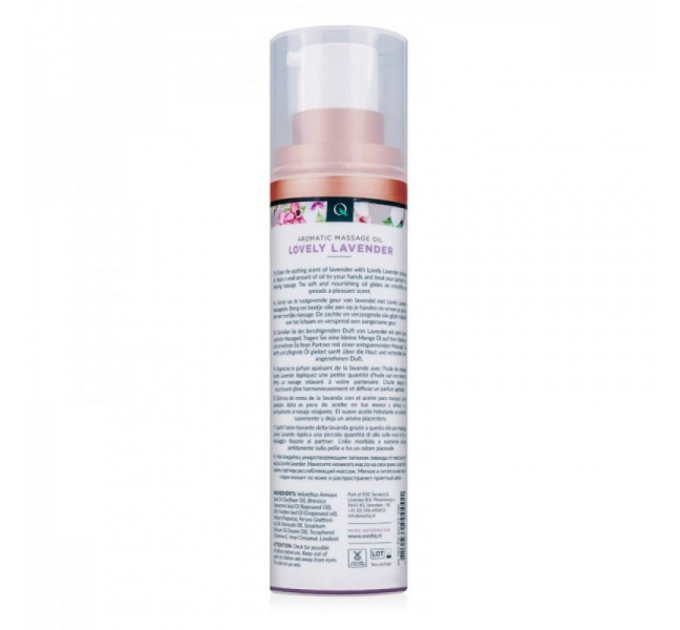 Массажное масло Exotiq Massage oil Lovely Lavender 100 мл