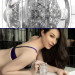 Мастурбатор двухсторонний Fleshlight Quickshot Stoya с имитацией вагины и ануса, прозрачный