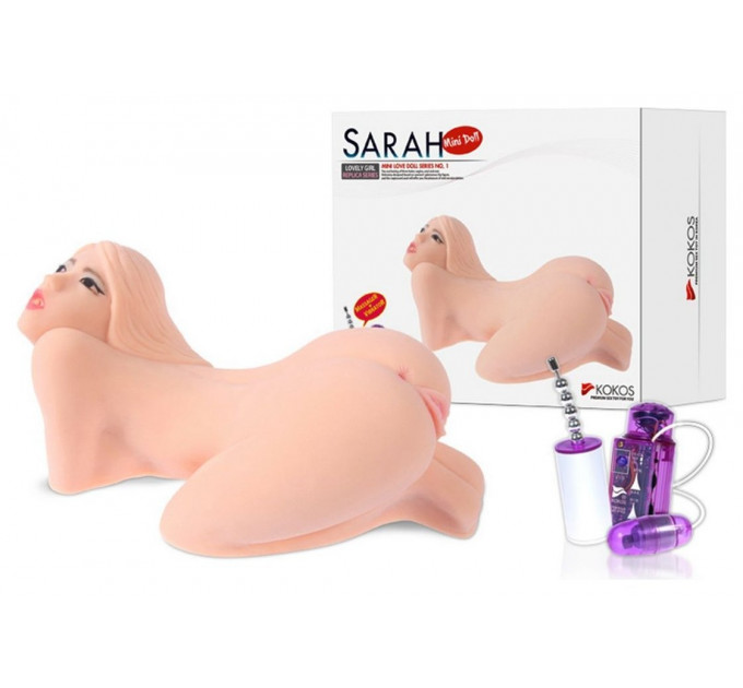 Мастурбатор мини кукла с вибрацией Kokos SARAH