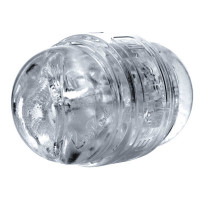 Мастурбатор у колбі Вагіна та Анус FleshLight Riley Reid, прозорий