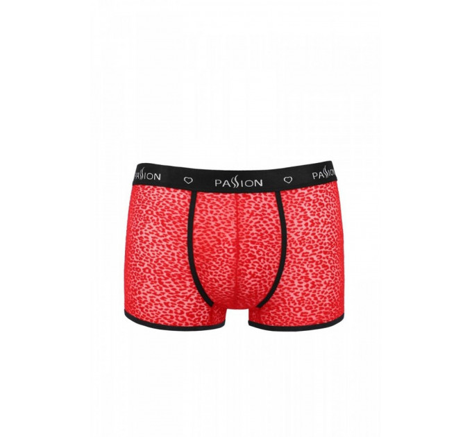 Чоловічі червоні боксерки з малюнком 046 SHORT PARKER red L/XL - Passion