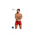 Чоловічі червоні боксерки з малюнком 046 SHORT PARKER red L/XL - Passion