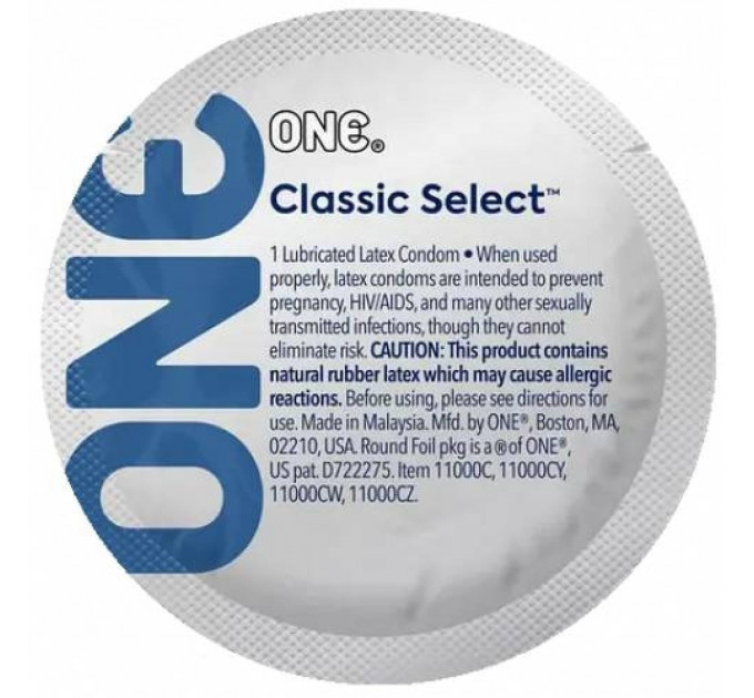 Презервативи One Classic Select, 5 штук
