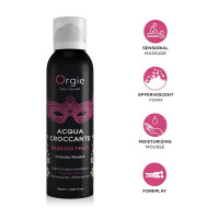 Шипуча зволожуюча пінка для масажу Acqua Crocante, 150мл. аромат: маракуйя ORGIE