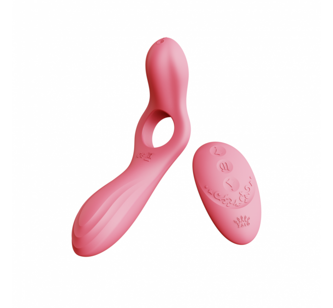 Смарт-вибратор для пар Zalo Jessica Set с управлением с телефона и пультом PINK