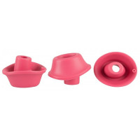 Змінні насадки Womanizer Premium, Liberty, Starlet, Classic, малиновий, розмір М
