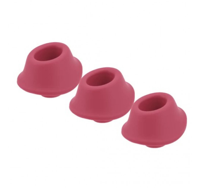 Сменные насадки на Womanizer Premium, Liberty, Starlet, Classic, малиновый, размер М