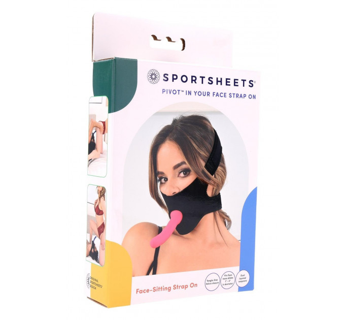 Страпон в наявності Sportsheets Pivot фетиш-пристосування для проникнення без рук