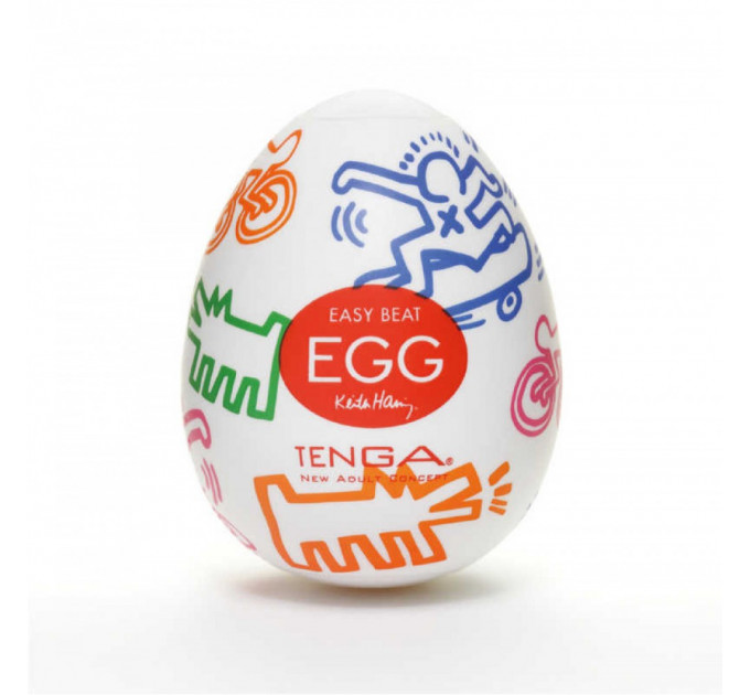 Мастурбатор TENGA - KEITH HARING EGG STREET
