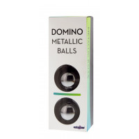 Металлические вагинальные шарики DOMINO METALLIC BALLS, SILVER
