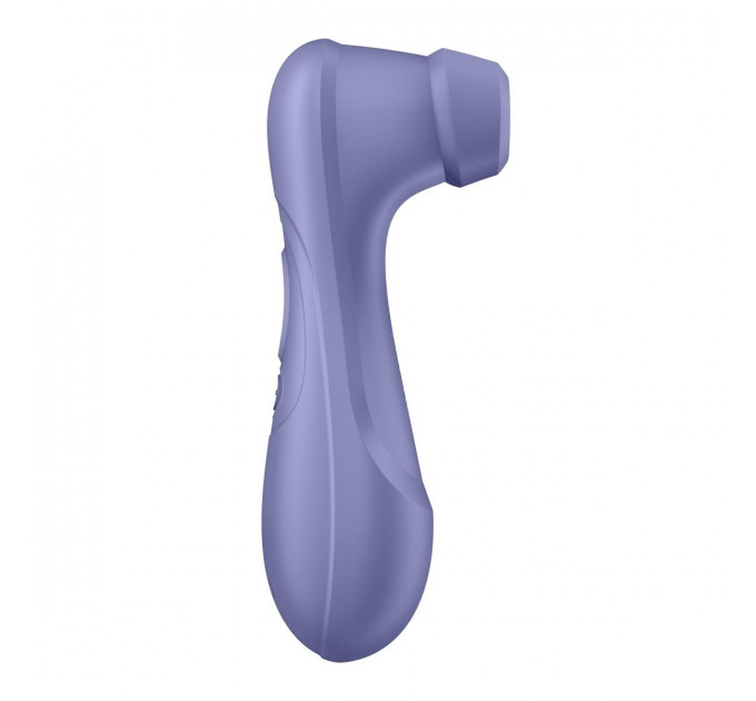 Вакуумный стимулятор клитора Satisfyer Pro 2 Generation 3 (в наборе две силикон. насадки), лиловый