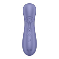 Вакуумний стимулятор клітора Satisfyer Pro 2 Generation 3 (у наборі дві силікон. насадки), фіолетовий