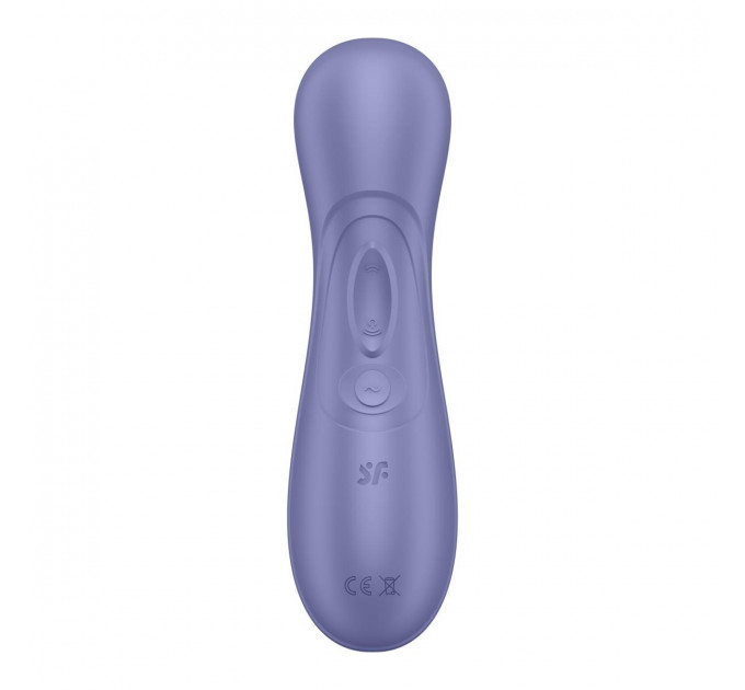 Вакуумный стимулятор клитора Satisfyer Pro 2 Generation 3 (в наборе две силикон. насадки), лиловый