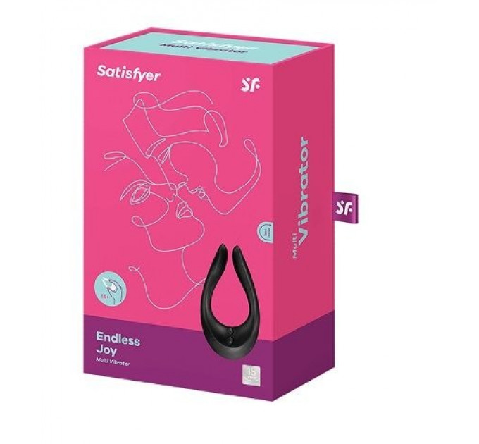 Вибромассажер для двоих Satisfyer Endless Joy, черный