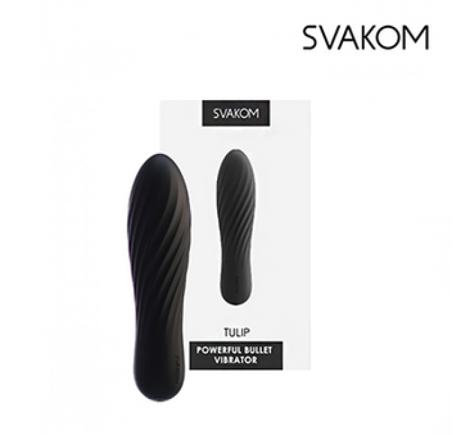 Вибропуля SVAKOM TULIP VIBRATOR BLACK