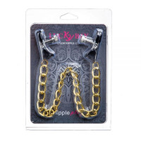 Затискачі на соски Nipple play Gold Chain