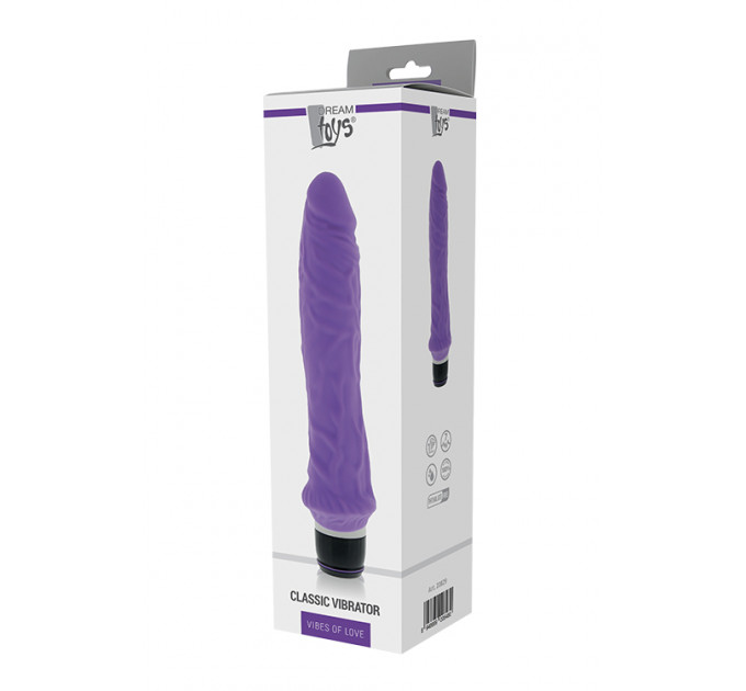 Вибромассажер PURRFECT SILICONE CLASSIC 8.5INCH, PURPLE