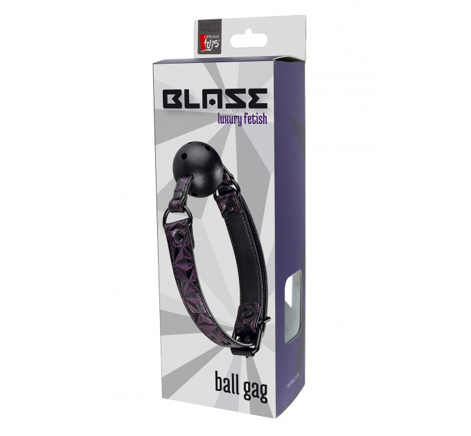 Кляп BLAZE BALL GAG PURPLE