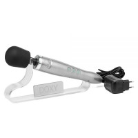 Вібромасажер-мікрофон в металевому корпусі Doxy Die Cast Metal, Silver