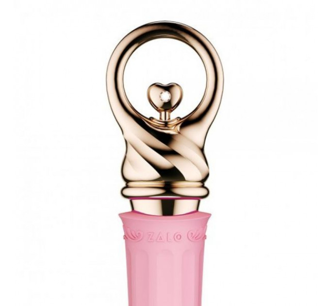 Вибромассажер микрофон ZALO CONFIDENCE с функцией нагрева , Fairy Pink