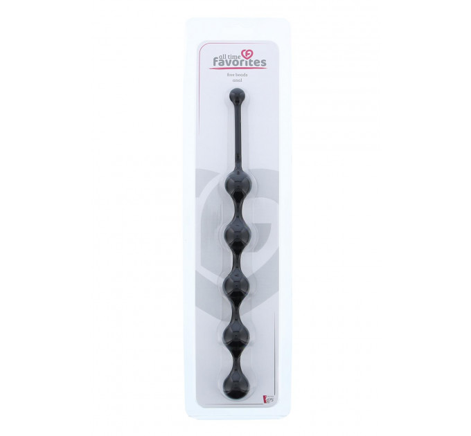Анальная цепочка SEE YOU FIVE BEADS ANAL BLACK