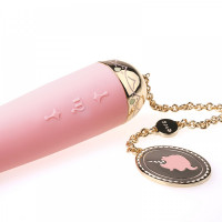 Вібратор для точки G з підключенням до телефону ZALO Momoko Strawberry Pink