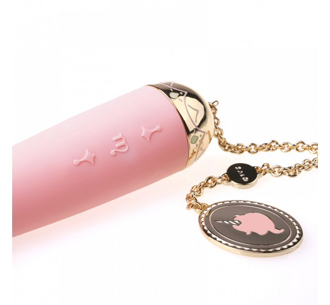 Вибратор для точки G с подключением к телефону ZALO Momoko Strawberry Pink