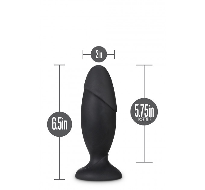 Анальна пробка Blush Anal Adventures Platinum Rocket Plug L