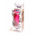 Анальна пробка з блакитним кристалом Plug-Jewellery Pink Silicon PLUG Medium-Light Blue Diamond