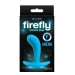Анальна пробка, що світиться в темряві FIREFLY CONTOUR PLUG SMALL BLUE