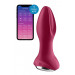 Анальна смарт-пробка із ротацією Satisfyer Rotator Plug 2+, бордовий