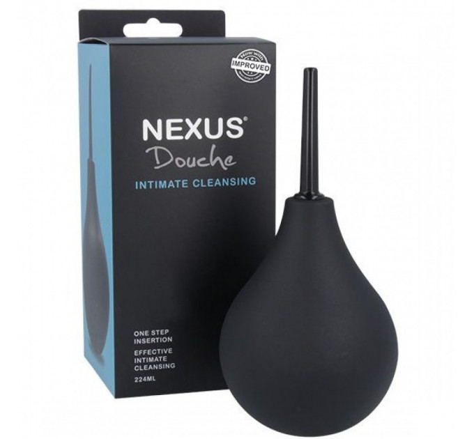 Анальний душ Nexus Anal Douche Black, об'єм 224мл