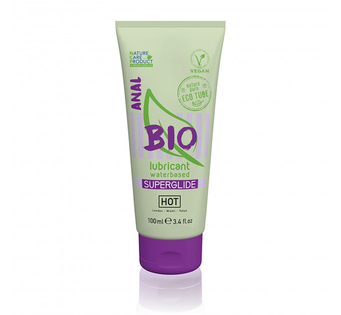 Анальный лубрикант на водной основе Hot Bio lubricant Superglide Anal, 100 мл