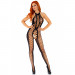 Бодистокинг без бретелек с открытой спиной Leg Avenue Backless halter bodystocking, черный