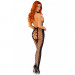 Бодистокинг без бретелек с открытой спиной Leg Avenue Backless halter bodystocking, черный