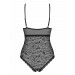 Кружевное боди черное 818-TED-1 teddy M/L