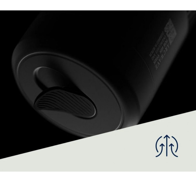 Мастурбатор премиум-класса с контролем всасывания Arcwave Pow Stroker Black