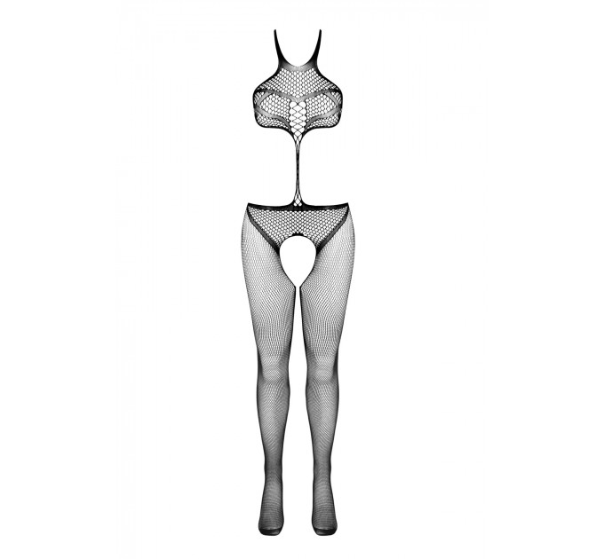 Комбинезон с открытым доступом Passion BS080 black
