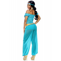 Костюм принцессы Жасмин S Leg Avenue Arabian Beauty, 3 предмета, бирюзовый