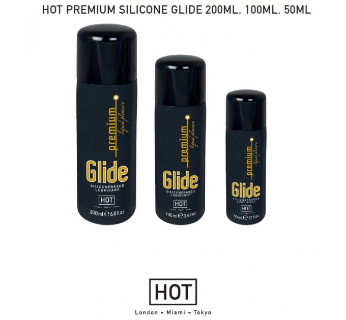 Лубрикант на силиконовой основе HOT Premium Silicone Glide, 100 мл