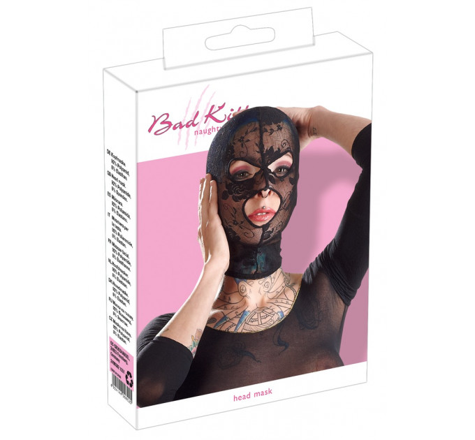 Маска ажурна Bad Kitty