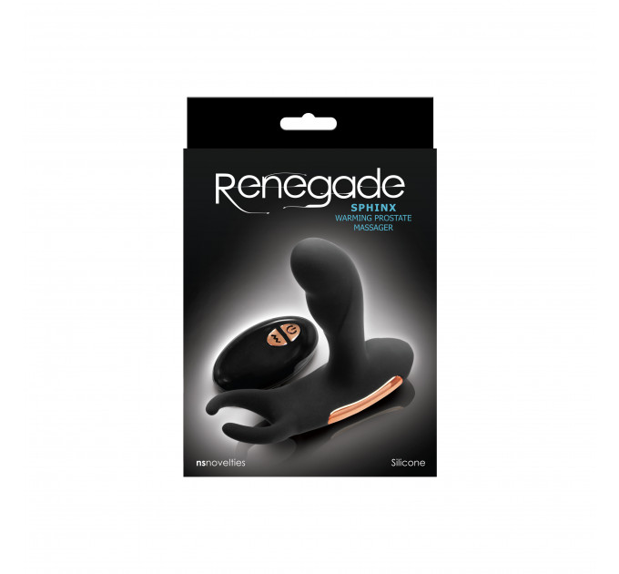 Масажер простати RENEGADE SPHINX PROSTATE MASSAGER BLACK