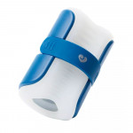 Мастурбатор Lovehoney Mon Ami Adjustable із відкритим каналом, біло-блакитний
