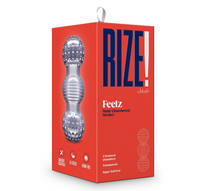 Мастурбатор RIZE FEELZ Прозрачный