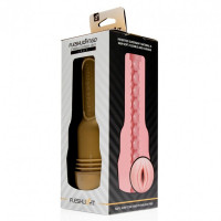 Мастурбатор вагіна у колбі, кібершкіра Fleshlight Go Pink Lady STU, бежевий