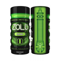 Мастурбатор у колбі Zolo Original Cup, зелений