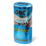 Набір гладких ультратонких презервативів ONE Super Sensitive (ціна за упаковку 12 шт)