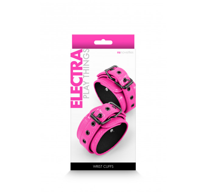 Наручники NS Novelties ELECTRA WRIST CUFFS PINK